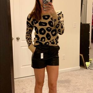 Leather Shorts